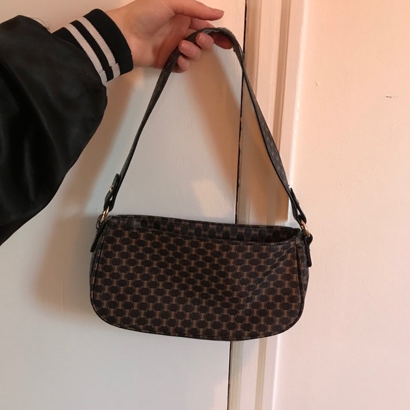 Monogram Shoulder Bag Small Purse Brown Dupe - Picture 1 of 6